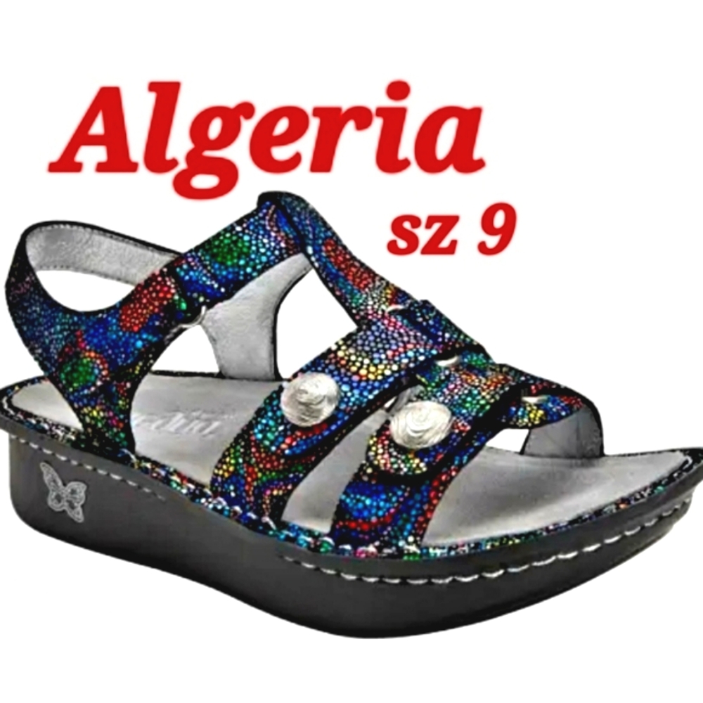 Algeria Kleo Rainbow Shoes sz 9